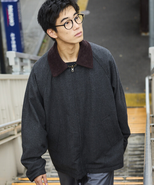 セール】限定展開 リラックスフィット リバーシブル 襟コーデュロイ