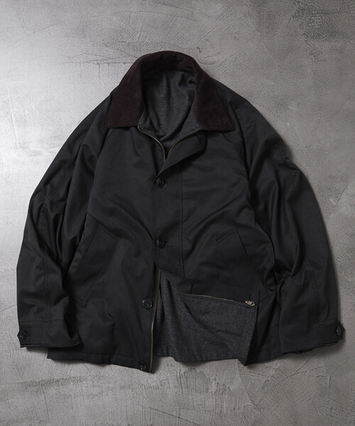 セール】限定展開 リラックスフィット リバーシブル 襟コーデュロイ