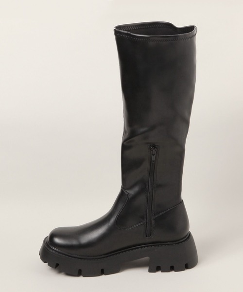 RAGEBLUE（レイジブルー）の「抗菌・防臭/ストレッチタンクロングブーツ（ブーツ・レディース・ブラック・23.5㎝/24.5㎝）」の7枚目の写真