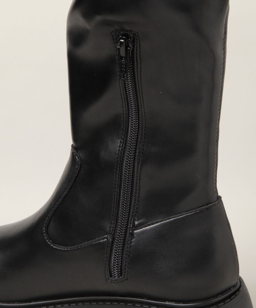 RAGEBLUE（レイジブルー）の「抗菌・防臭/ストレッチタンクロングブーツ（ブーツ・レディース・ブラック・23.5㎝/24.5㎝）」の12枚目の写真