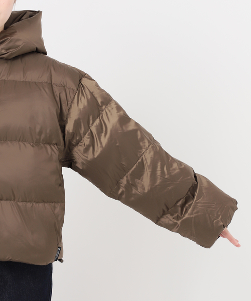 Traditional Weatherwear（トラディショナルウェザーウェア）の「TRADITIONAL WEATHERWEAR SLOBE別注 HASELEY DOWN PA（ダウンジャケット/コート・レディース・ブラック/ブラウン・36/34）」の9枚目の写真