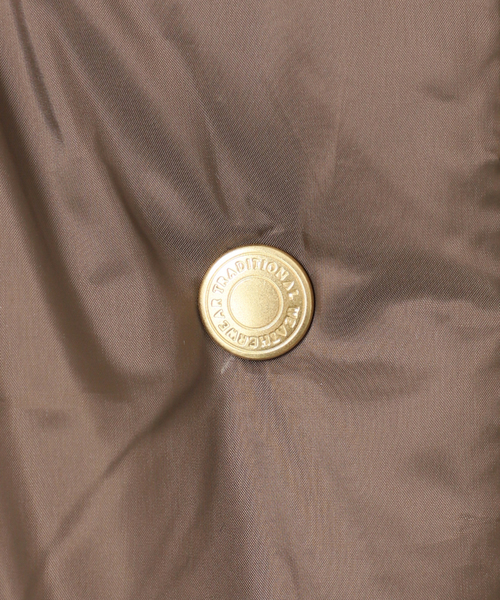 Traditional Weatherwear（トラディショナルウェザーウェア）の「TRADITIONAL WEATHERWEAR SLOBE別注 HASELEY DOWN PA（ダウンジャケット/コート・レディース・ブラック/ブラウン・36/34）」の13枚目の写真