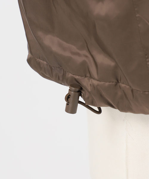 Traditional Weatherwear（トラディショナルウェザーウェア）の「TRADITIONAL WEATHERWEAR SLOBE別注 HASELEY DOWN PA（ダウンジャケット/コート・レディース・ブラック/ブラウン・36/34）」の19枚目の写真