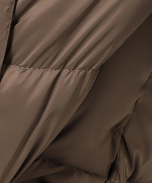 Traditional Weatherwear（トラディショナルウェザーウェア）の「TRADITIONAL WEATHERWEAR SLOBE別注 HASELEY DOWN PA（ダウンジャケット/コート・レディース・ブラック/ブラウン・36/34）」の22枚目の写真