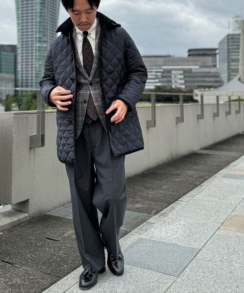 Traditional weatherwear】別注 DERBY HOOD キルティングジャケット
