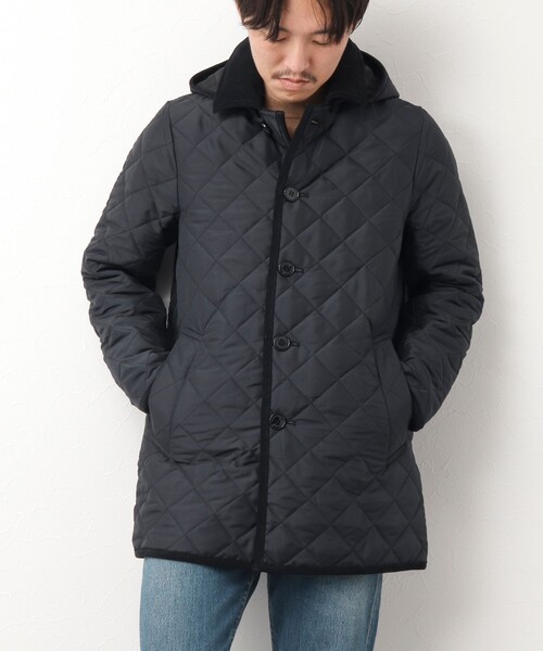 セール】【Traditional weatherwear】別注 DERBY HOOD キルティング