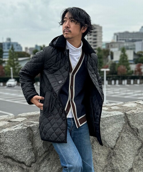 Traditional weatherwear】別注 DERBY HOOD キルティングジャケット