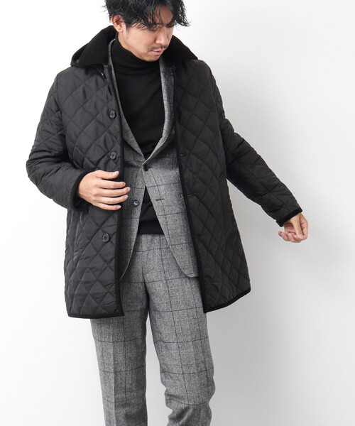 セール】【Traditional weatherwear】別注 DERBY HOOD キルティング