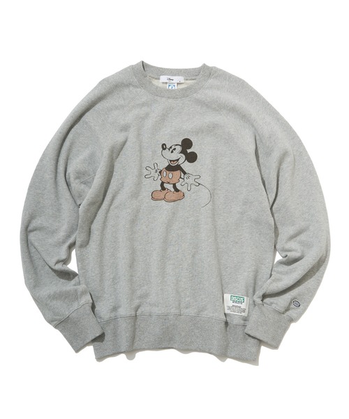 NO NEED（ノーニード）の「DISCUS ATHLETIC×Disneyスウェット（スウェット・メンズ・オフホワイト/グレー系その他/グレー/ライトグレー/ホワイト/アイボリー・L/M）」の5枚目の写真
