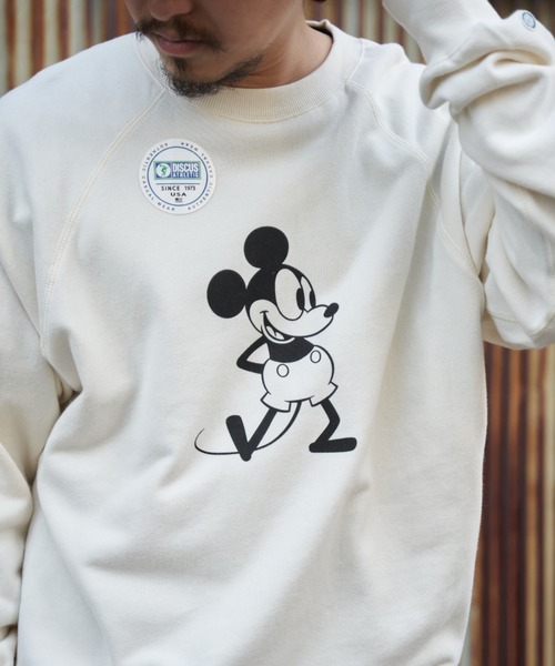 NO NEED（ノーニード）の「DISCUS ATHLETIC×Disneyスウェット（スウェット・メンズ・オフホワイト/グレー系その他/グレー/ライトグレー/ホワイト/アイボリー・L/M）」の12枚目の写真