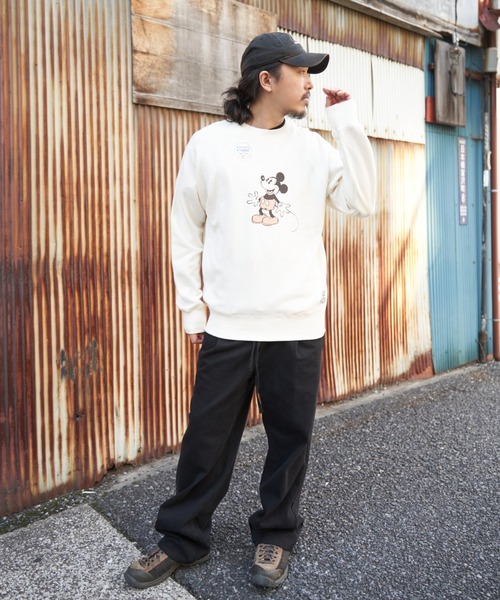 NO NEED（ノーニード）の「DISCUS ATHLETIC×Disneyスウェット（スウェット・メンズ・オフホワイト/グレー系その他/グレー/ライトグレー/ホワイト/アイボリー・L/M）」の10枚目の写真