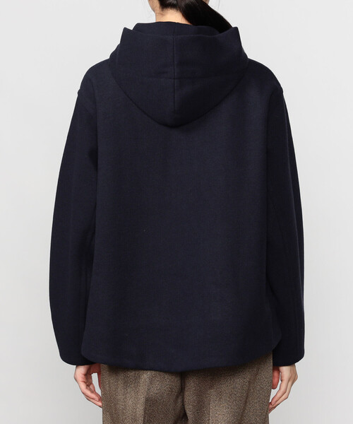 ORCIVAL（オーシバル）の「ORCIVAL | ブリティッシュツイード フードブルゾン WOMEN（その他アウター・レディース・ブラウン/ダークネイビー・1）」の9枚目の写真