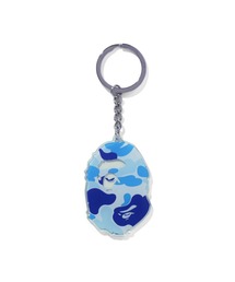 A BATHING APE(AxCVOGCv)ABC CAMO APE HEAD ACRYLIC KEYCHAIN(L[z_[)