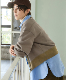 IENA | 《追加2》BLACK ジップアップスウェット(スウェット)