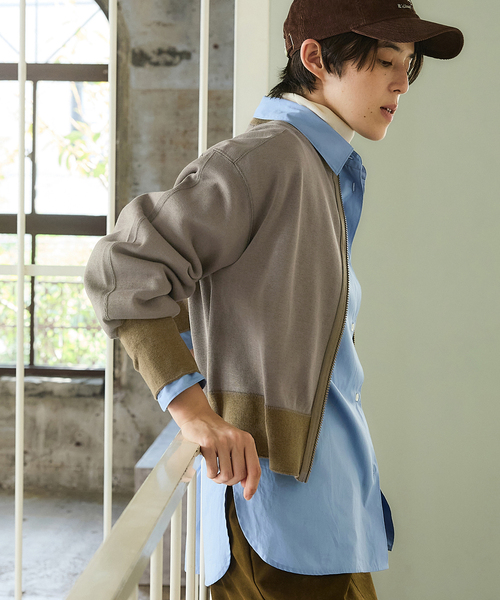 IENA（イエナ）の「《追加2》BLACK ジップアップスウェット（スウェット・レディース・グレー/ブラック・FREE）」の19枚目の写真