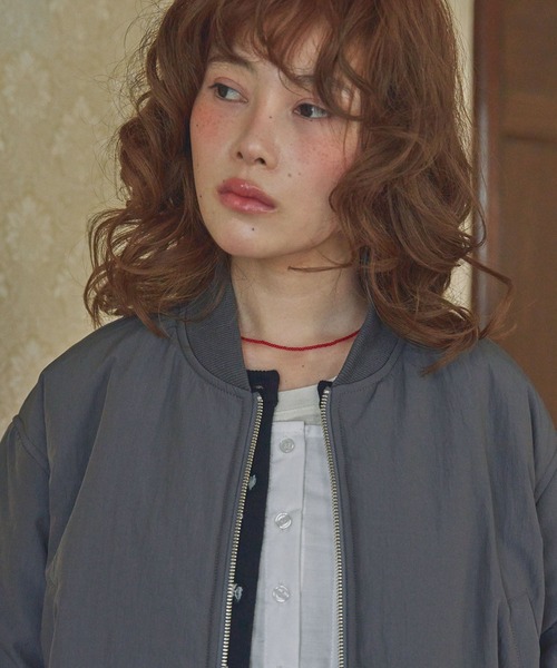 Unblend】ヴィンテージライクショート丈MA-1 Unblend│MONO-MART