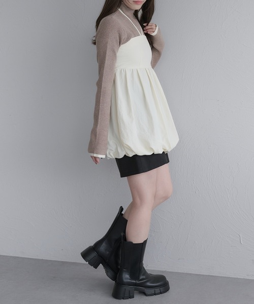 raffime(ラフィミー)の「サイドゴアミドルブーツ(ブーツ・レディース・ブラック/ブラウン系その他・MEDIUM/LARGE/SMALL/X-LARGE)」の13枚目の写真