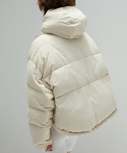 leinwande ラインヴァンド　ダウン　ブルゾン Hooded Down Jacket（ダウンジャケット/コート）｜leinwande（ライン