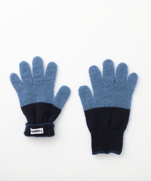 TEMBEA（テンベア）の「TEMBEA GUNTE MOHAIR テンベア グンテ モヘア 軍手 手袋 ミトン 2025年新作（手袋・レディース・レッド/グリーン/ブルー・S/M）」の2枚目の写真