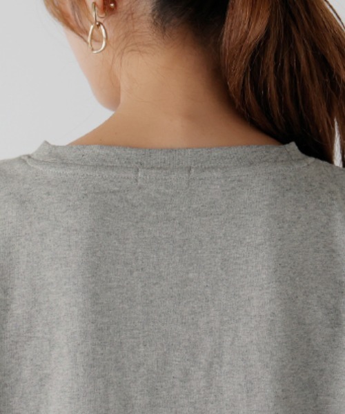 HUG.U(ハグユー)の「ねこ好きのための。 綿100%カットソー(Tシャツ/カットソー・レディース・ホワイト/ライトグレー/ブラック/ライトベージュ・M/L)」の20枚目の写真