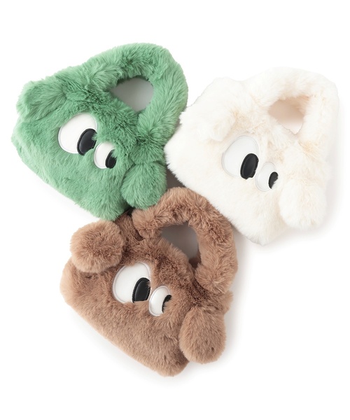 by LOVEiT（バイラビット）の「モンスターショルダー（ショルダーバッグ・キッズ・ブラウン/グリーン/アイボリー・F）」の9枚目の写真