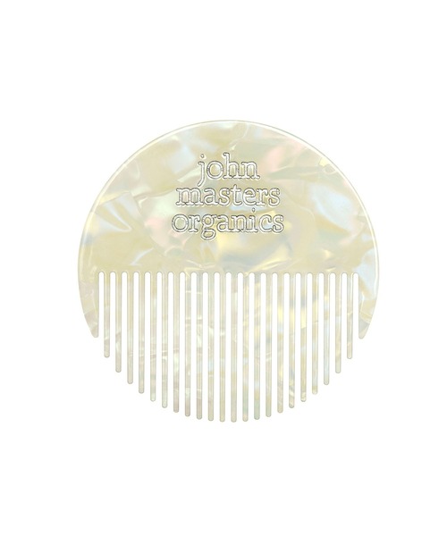 john ｍasters organics（ジョンマスターオーガニック）の「ラウンドミニコームギフトセット（shell）（ヘアケアキット/ギフトセット・レディース・ホワイト・FREE）」の2枚目の写真