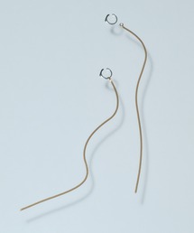 Venetian Chain Long Charm Earring