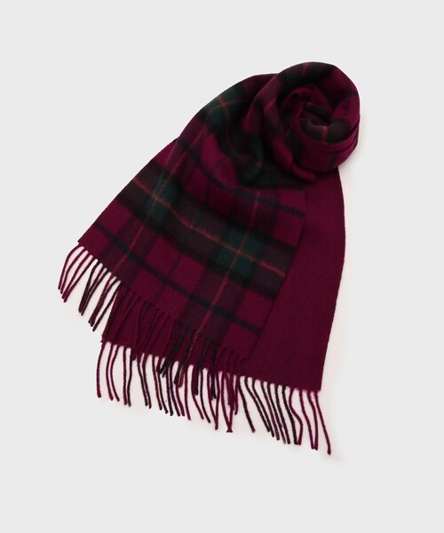 tk.TAKEO KIKUCHI（ティーケータケオキクチ）の「カシミヤ混マフラー（マフラー・メンズ・ブラック系1/ホワイト系4/ブラック系/ネイビー/オフホワイト/ブラック/ワイン系3・00）」の7枚目の写真