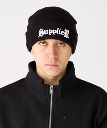 SUPPLIER｜サプライヤーのニットキャップ/ビーニー（ブラック