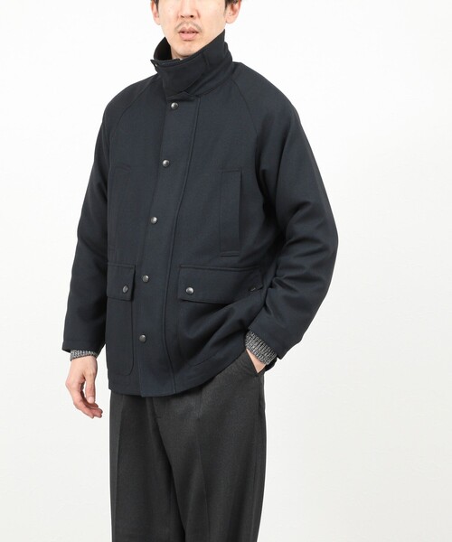 NOLLEY’S（ノーリーズ）の「《ビジカジ対応》【TECHTWEED】【SORONA】中綿ユーティリティジャケット 25AW（ブルゾン・メンズ・ブラック/グレー系その他/ネイビー/ブルー系その他・S/M/L/XL）」の7枚目の写真