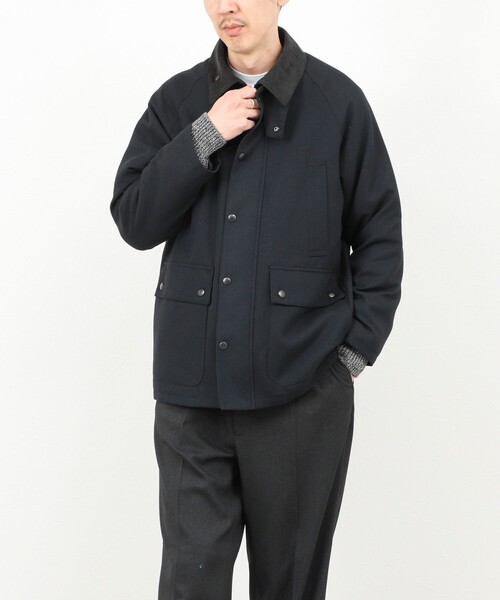 NOLLEY’S（ノーリーズ）の「《ビジカジ対応》【TECHTWEED】【SORONA】中綿ユーティリティジャケット 25AW（ブルゾン・メンズ・ブラック/グレー系その他/ネイビー/ブルー系その他・S/M/L/XL）」の10枚目の写真