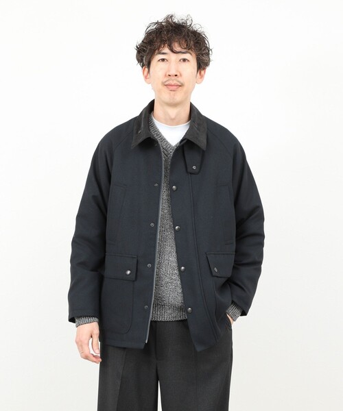 NOLLEY’S（ノーリーズ）の「《ビジカジ対応》【TECHTWEED】【SORONA】中綿ユーティリティジャケット 25AW（ブルゾン・メンズ・ブラック/グレー系その他/ネイビー/ブルー系その他・S/M/L/XL）」の16枚目の写真