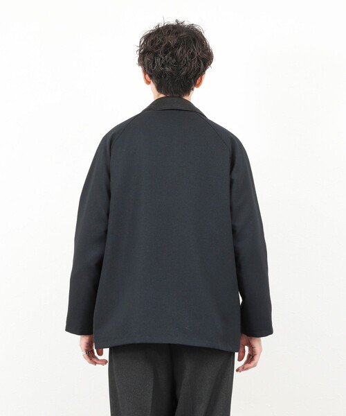 NOLLEY’S（ノーリーズ）の「《ビジカジ対応》【TECHTWEED】【SORONA】中綿ユーティリティジャケット 25AW（ブルゾン・メンズ・ブラック/グレー系その他/ネイビー/ブルー系その他・S/M/L/XL）」の18枚目の写真