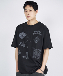 SLOWACID | ドゥドゥ 半袖Tシャツ [ブラック](Tシャツ/カットソー)