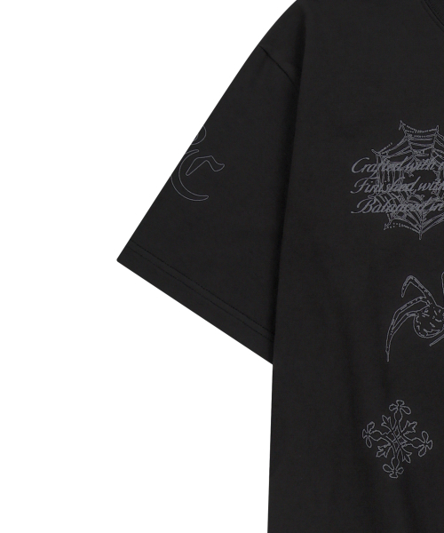 SLOWACID（スローアシッド）の「ドゥドゥ 半袖Tシャツ [ブラック]（Tシャツ/カットソー・レディース・その他・SMALL/MEDIUM/LARGE/X-LARGE）」の5枚目の写真