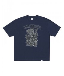 NOMANUAL（NOMANUAL）の「S.P T-SHIRT - DARK NAVY（Tシャツ/カットソー）」