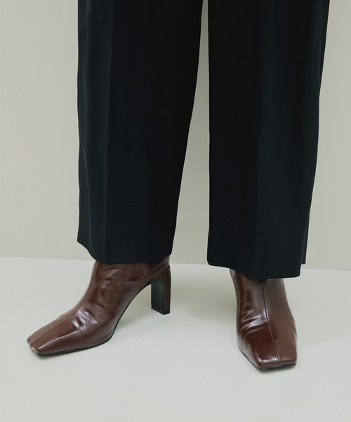 UND SQUARE TOE SHORT BOOTS（ブーツ）｜Ameri（アメリ）の