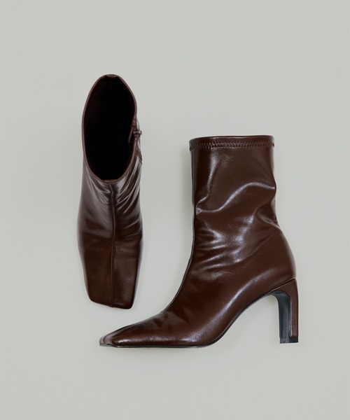 UND SQUARE TOE SHORT BOOTS（ブーツ）｜Ameri（アメリ）の