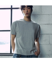 コットンクロップ半袖Tシャツ-マッスルフィット