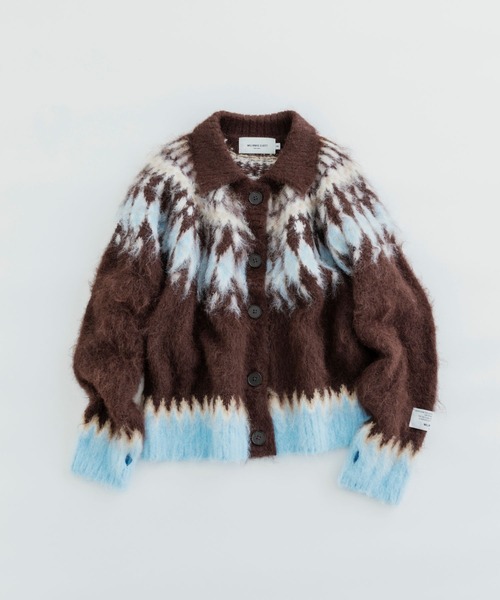 WILLIAM B.ELIOTT】フェアアイルニットカーディガン（ニット/セーター