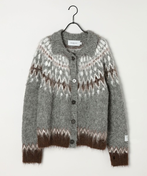 WILLIAM B.ELIOTT】フェアアイルニットカーディガン（ニット/セーター