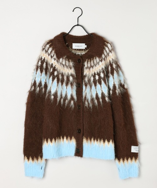 WILLIAM B.ELIOTT】フェアアイルニットカーディガン（ニット/セーター