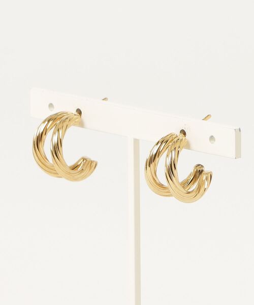 ROSE BUD（ローズバッド）の「(Erin and Emma)PIERCE（ピアス（両耳用）・レディース・ゴールド・ONE SIZE）」の4枚目の写真