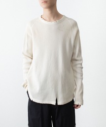 VEIN （ヴェイン）の「30//2 ワッフル ラグラン L/S TEE / 30//2 WAFFLE RAGLAN L/S TEE（Tシャツ/カットソー）」
