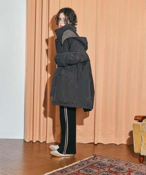 2WAY アライドふんわりモンスターパーカー（ブルゾン）｜niko and