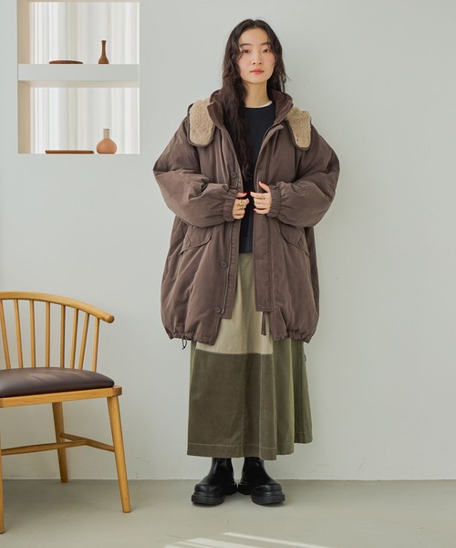 2WAY アライドふんわりモンスターパーカー（ブルゾン）｜niko and