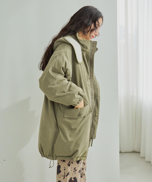 【撥水加工】アライドふんわりモンスターパーカー niko and ｜【撥水加工】アライドふんわりモンスターパーカー