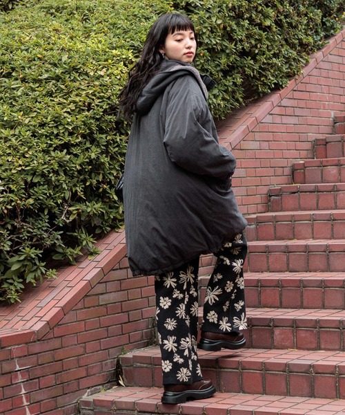 限定値下げ19まで 新品 ニコアンドアライドふんわりモンスターパーカー　M niko and…（ニコアンド） ブルゾン アウター 2WAY アライドふんわり