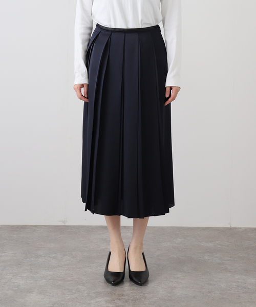 サテンプリーツスカート（スカート）｜VERMEIL par iena（ヴェルメイユ