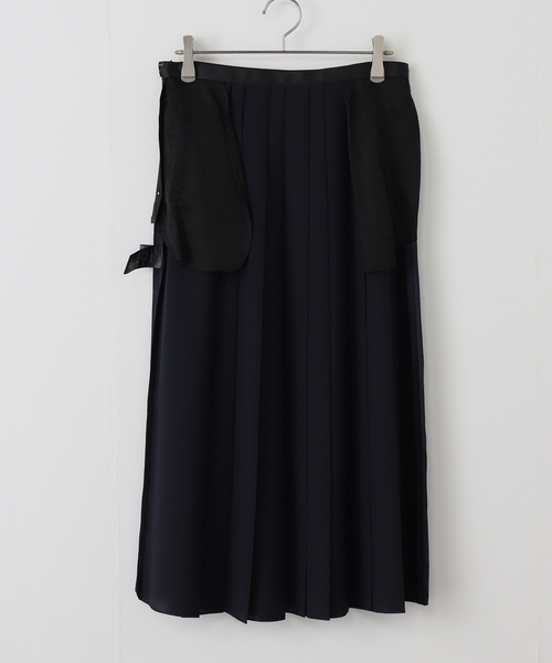 サテンプリーツスカート（スカート）｜VERMEIL par iena（ヴェルメイユ